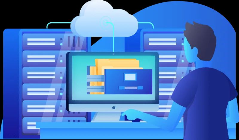Hosting Illustration